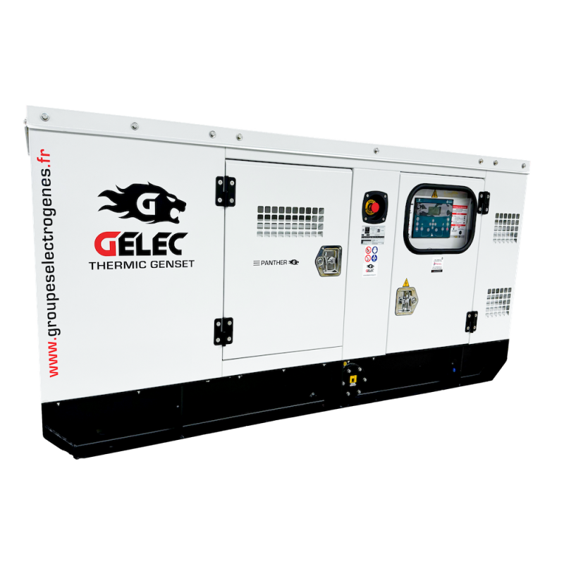 Groupe électrogène 9 kVA diesel - PANTHER-9YD - Capoté insonorisé - GELEC Energy