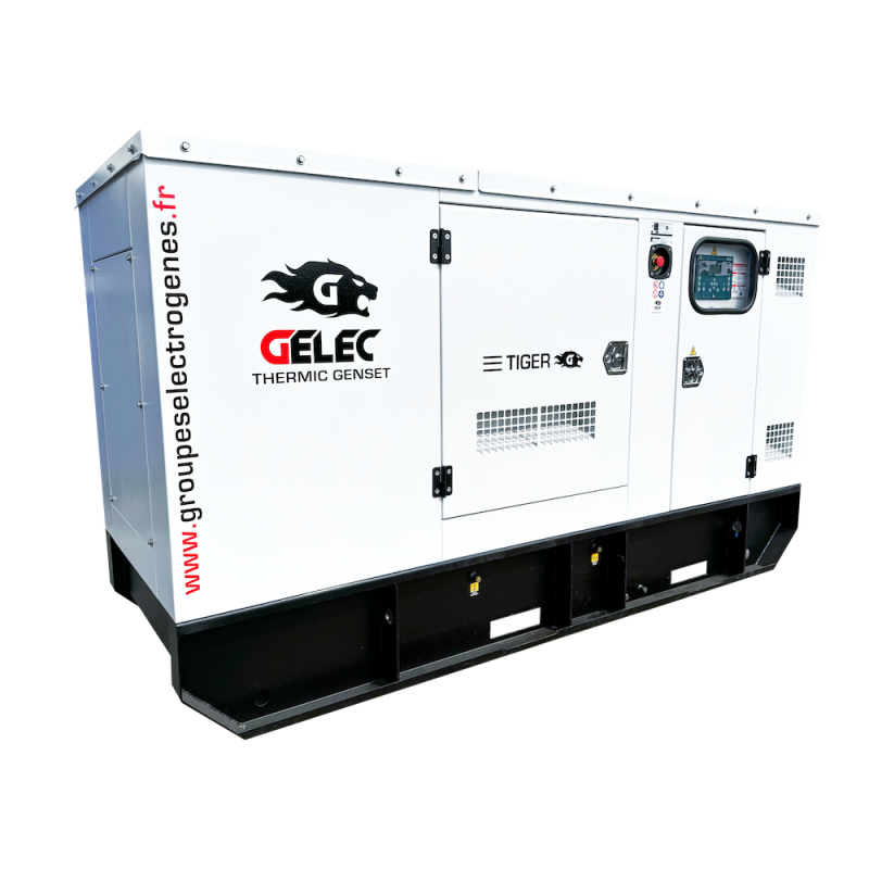 Groupe électrogène 138 kVA diesel - TIGER-140YC - 6 cylindres - GELEC Energy