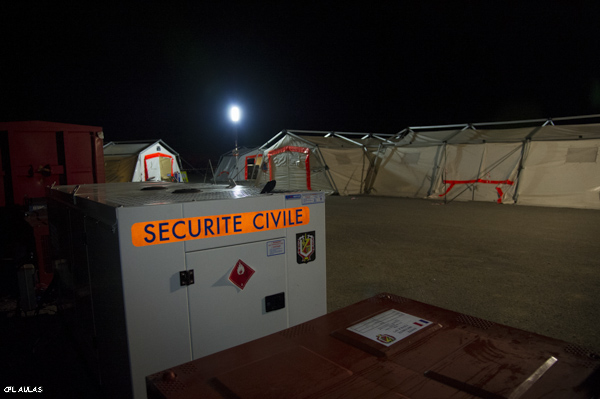 Sécurité civile - Hôpital de campagne aéroportable