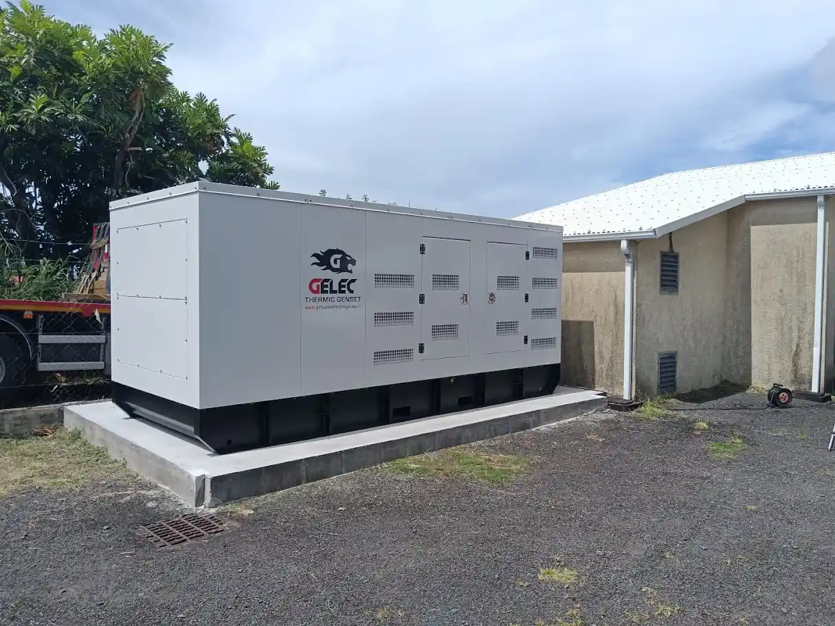 Groupe électrogène pour station de pompage - Réalisation à La Réunion