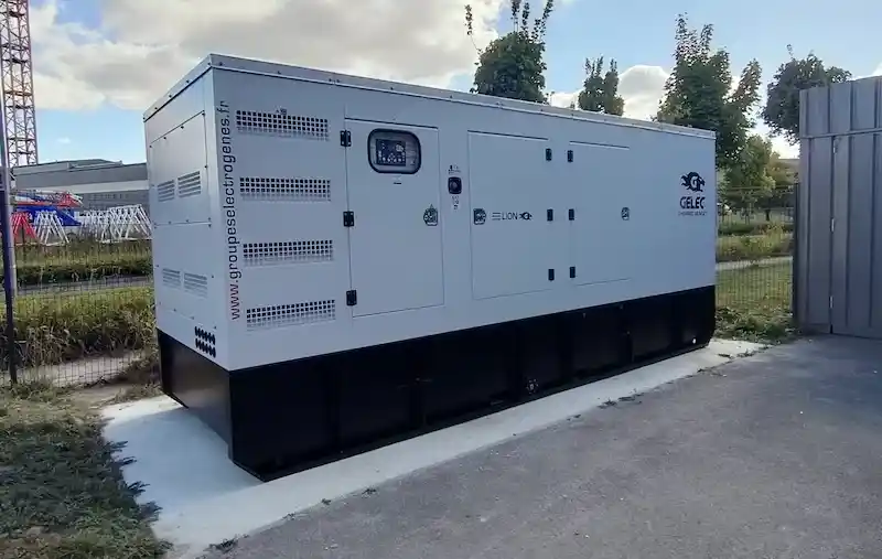 Alimentation de secours d'un supermarché en Seine et Marne - Groupe électrogène 500 kVA - GELEC Energy