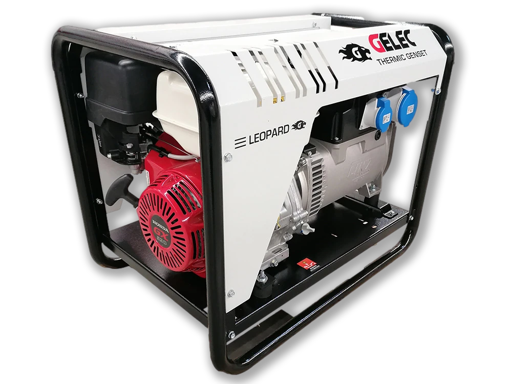 Groupe électrogène portable mobile de 4 à 11 kVA - GELEC Energy