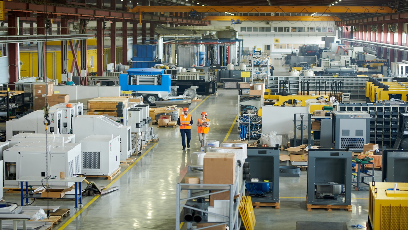 Logistique usine avec groupes électrogènes GELEC Energy