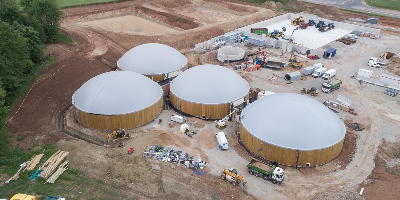 Méthanisation protégée avec groupes électrogènes GELEC Energy