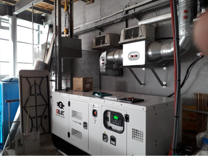 ERP - Groupe électrogène de désenfumage NFE 37-312