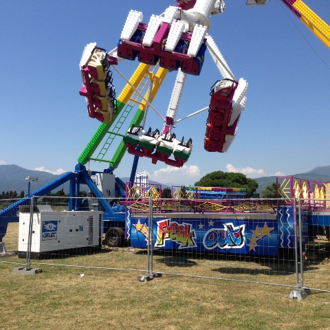 Parc d'attraction - Alimentation en site isolé