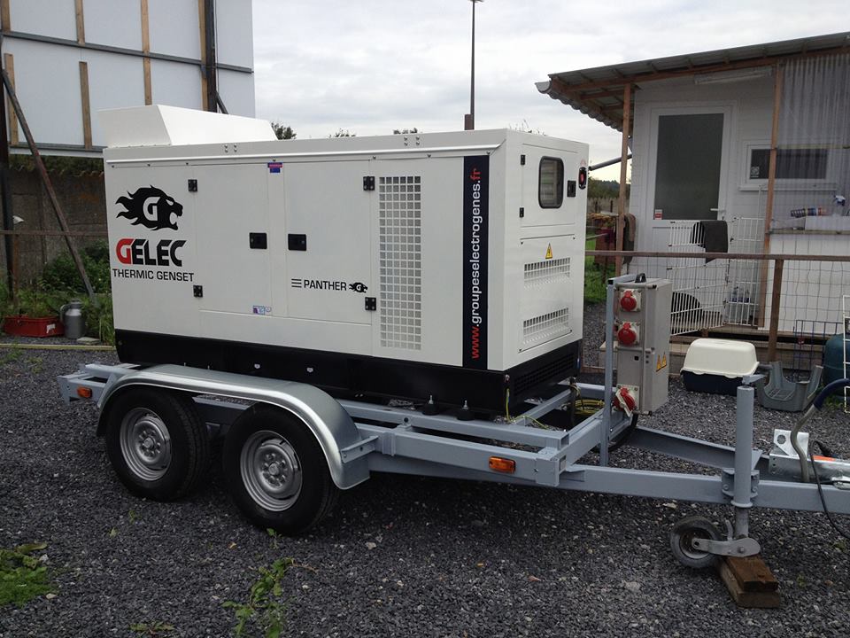Groupe électrogène GELEC Energy Foodtruck