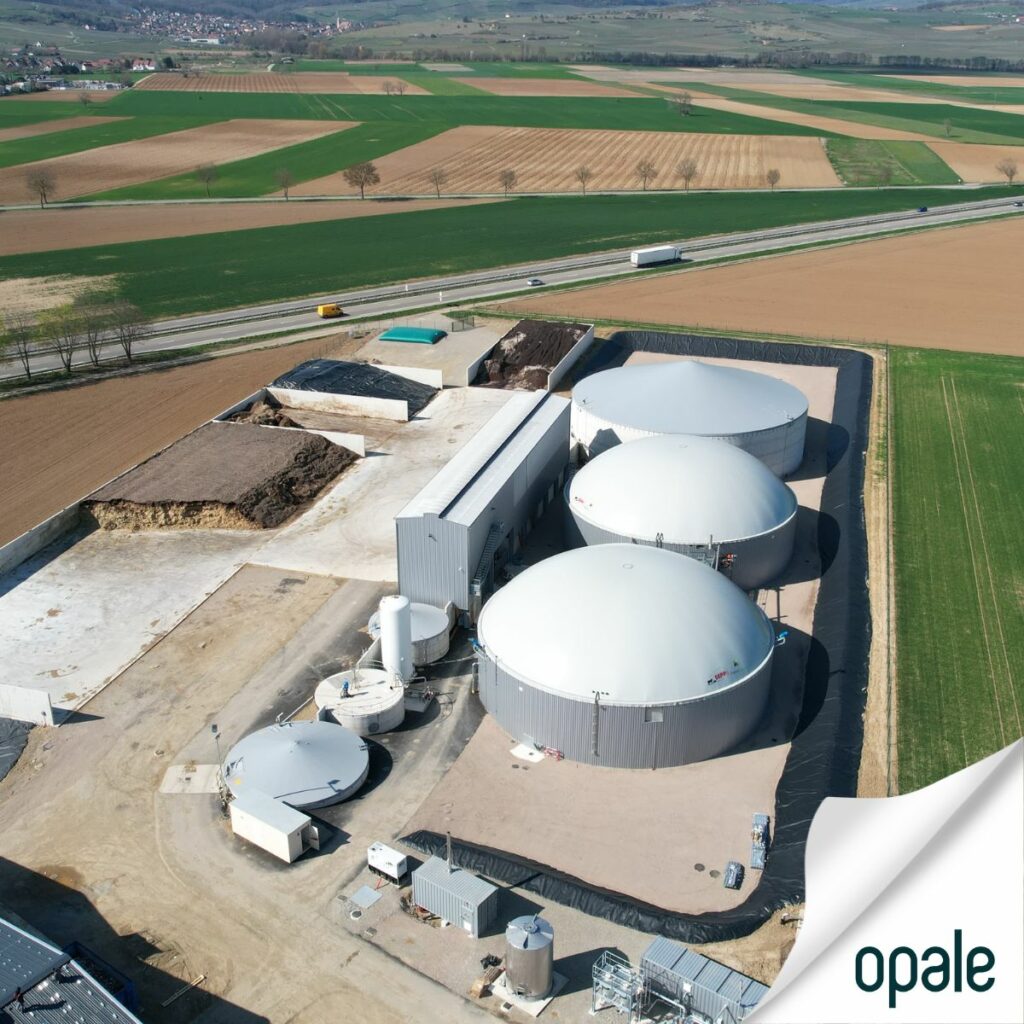 Unité de méthanisation Seppi Gaz avec un groupe électrogène GELEC ENERGY
