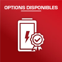 Options disponibles Options disponibles : Réservoir grande autonomie Inverseur de source Démarrage à distance Coffret de prises