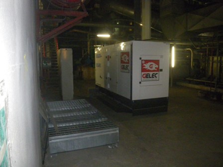 CENTRALE NUCLÉAIRE groupe électrogène