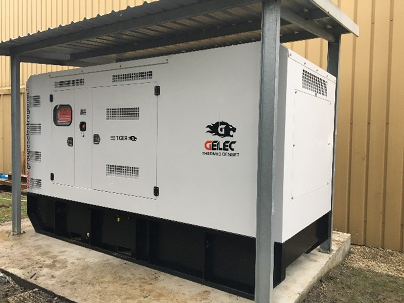 un groupe électrogène pour pallier aux pics de puissance - Groupe électrogène GELEC 280 kVA