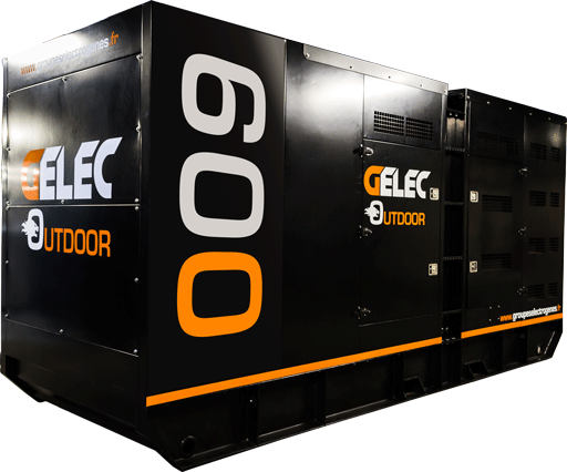 OUTDOOR-9YD - Groupe électrogène rental 9 kVA OUTDOOR