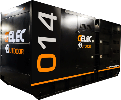 OUTDOOR-14YD - Groupe électrogène rental 14 kVA OUTDOOR