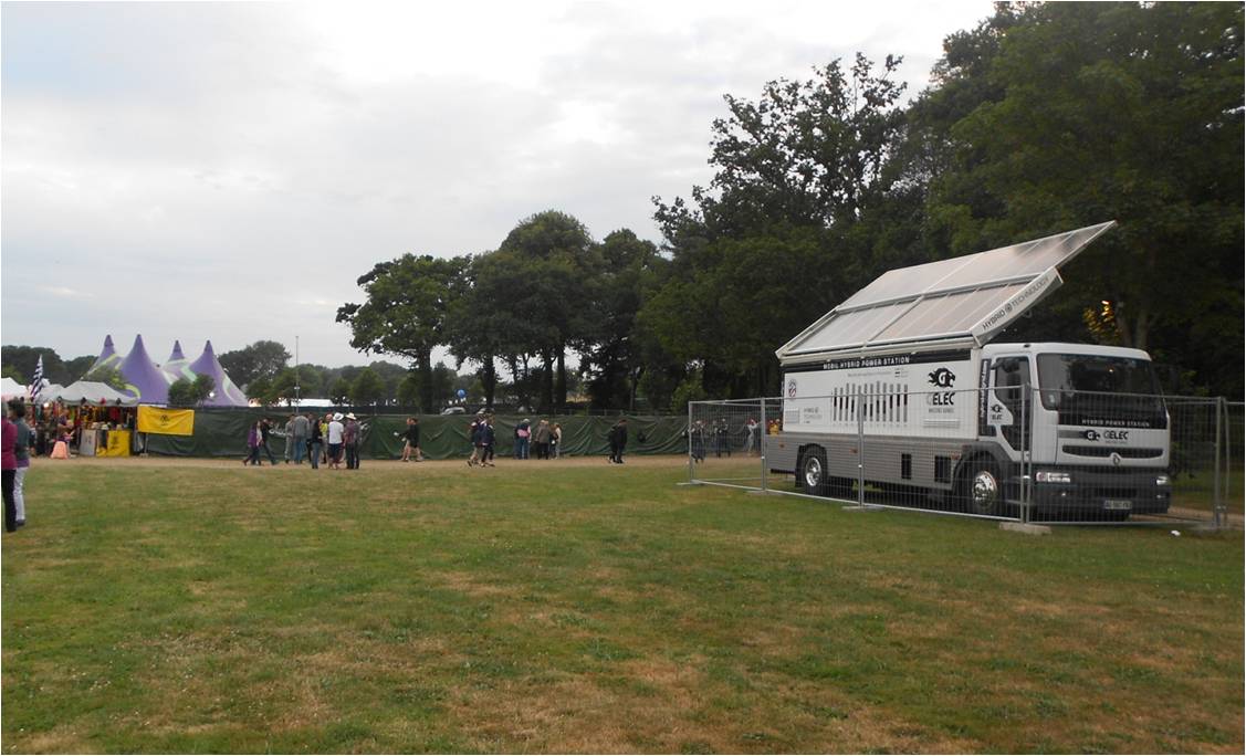 Hybrid Power Station aux Vieilles Charrues